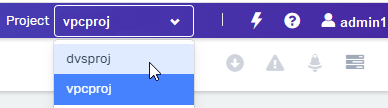 dvs-project-selection-dropdown